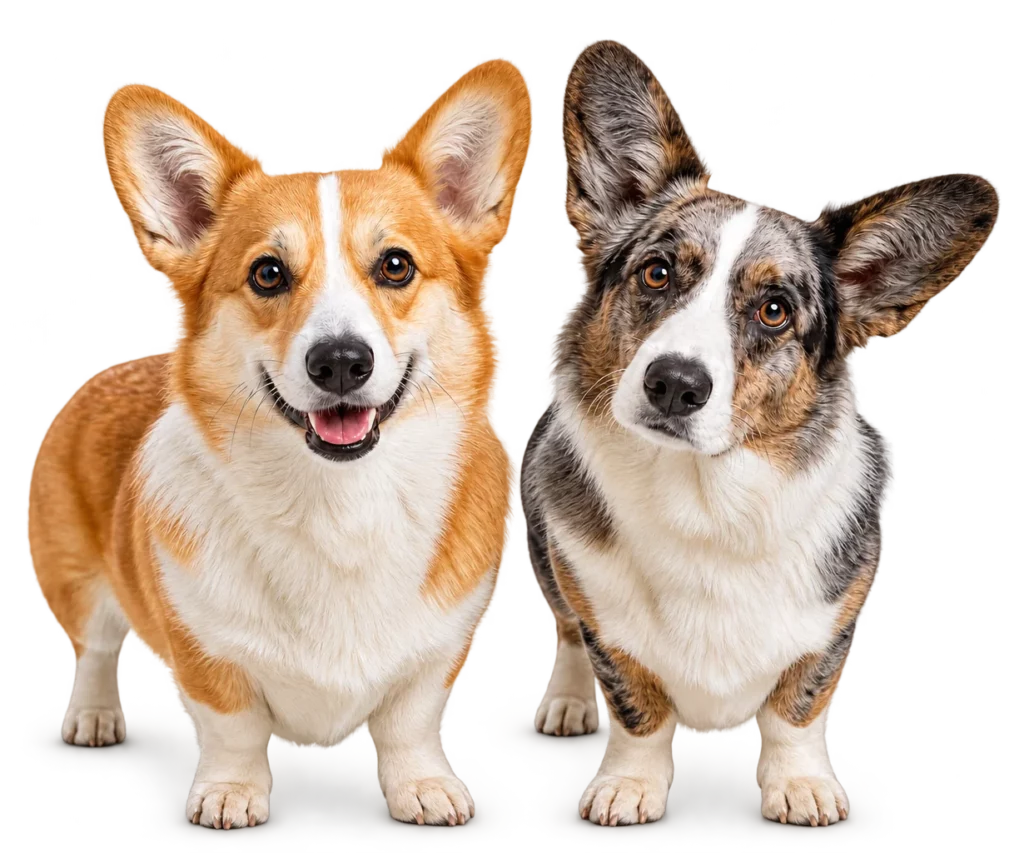 Дрессировка вельш-корги на занятии с кинологом DogSelf